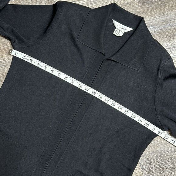 Misook • medium • black • all seasons, cardigan sweater • LIKE NEW | 1587 - Picture 7 of 9